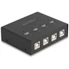 Image de Commutateur USB DeLock 11507 8 ports USB 2.0 0,48 Gbit/s plastique noir