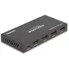Image de Commutateur HDMI DeLock 18603 3 entrées 8K 60Hz HDR télécommande métal