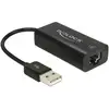 Image de Tarjeta de Red Delock 62595 USB Ethernet 100 Mbit/s Plug and Play