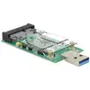 Image de Adaptateur USB Delock 62681 vers mSATA 5 Gbit/s