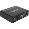 Image de DeLOCK 62692 Récepteur AV 3840 x 2160 HDMI S/PDIF Noir Métal