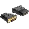 Image de Adaptateur DeLOCK 65466 DVI 24+1 vers HDMI Noir