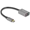 Image de Carte son DeLock 67071 USB-C 16 bit aluminium jack 3.5 mm