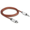Image de Cable USB DeLOCK 81288 Orange Argent