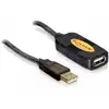 Image de Câble USB DeLOCK 82446 10 m USB 2.0 Noir
