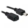 Image de Delock Câble USB 2.0 MiniUSB-B Mâle/Femelle Rallonge 1m