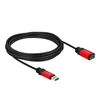Image de Câble d'extension USB 3.2 Gen 1 DeLOCK 5 m, USB-A mâle vers USB-A femelle