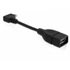 Image de Câble Adaptateur Micro-USB vers USB-A DeLOCK 83104 0,11 m USB 2.0 Noir