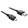 Image de Cable USB DeLOCK 3 m Noir Macho/Macho USB A vers Mini-USB B