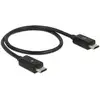 Image de Câble USB Delock 83570 0,3 m USB 2.0 USB B Noir