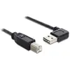 Image de Cable USB DeLOCK 85167 0,5 m USB 2.0 A Macho a B Macho Noir