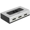Image de Commutateur vidéo DeLock 87668 DisplayPort 2 ports 8K bouton de sélection