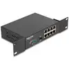 Image de Switch réseau DeLock 88064 8 ports Gigabit 1 SFP rackable unmanaged