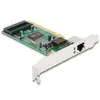 Image de Tarjeta de Red Delock PCI 1 x RJ45 Gigabit LAN 1000 Mbps Full-height Low-profile