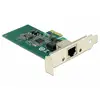 Image de Carte Réseau DeLOCK 89942 PCI Express Gigabit Ethernet 1000 Mbit/s Profil Bas