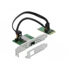 Image de Carte Réseau DeLOCK 95267 Mini PCI Express SFP 1 Gbps Profil Bas Optionnel