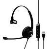 Image de Casque Sennheiser SC 230 MS II filaire USB monoaural noir avec réduction de bruit