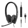 Image de Sennheiser SC 165 Casque USB Noir