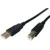 Image de Cable USB Sharkoon 1 m USB 2.0 A à B Noir