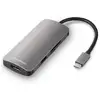 Image de Sharkoon USB 3.0 Type C Multiport Adapter USB 3.2 Gen 1 (3.1 Gen 1) Type-C 5000 Mbit/s Gris