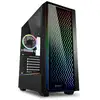 Image de Sharkoon RGB LIT 200 Cristal Templado USB 3.1 Negra