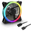 Image de Sharkoon Shark Blades Ventilateur PWM 120 mm RVB