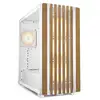 Image de Boîtier PC Sharkoon REBEL C70G RGB Full Tower Blanc Bois