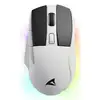 Image de Souris sans fil Sharkoon 6400 DPI RGB Base de chargement double mode PTFE PBT SGM50W