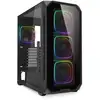 Image de Boîtier Sharkoon AK5G RGB Midi Tower ATX avec 4 ventilateurs RGB préinstallés