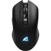 Image de Ratón Sharkoon Skiller SGM30W Sans Fil 6000 DPI Noir RGB 7 Boutons