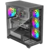 Image de Boîtier PC Xilence XG171 Midi Tower Noir ARGB Ventilateurs RGB