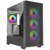 Image de Boîtier Midi Tower Xilence Xilent Flux Noir EATX ATX micro ATX Mini-ITX