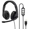 Image de Casque USB Hama HS-USB300 avec microphone