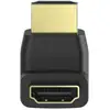 Image de Adaptateur HDMI 90° Hama Macho-Femelle Noir