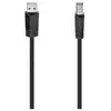 Image de Câble Hama USB A vers B USB 2.0 1,5 m Noir