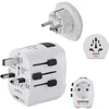 Image de Adaptateur de voyage Hama World Travel Pro Light USB 2 ports USB universel blanc