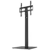 Image de Support TV Hama 00220868 mural et sur pied 81-165 cm ajustable noir