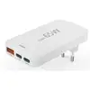 Image de Chargeur Hama 00201976 65W USB-C USB-A GaN ultracompact blanc