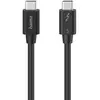 Image de Câble USB-C Hama 00200796 1m Thunderbolt 5 80 Gbit/s 240W Noir