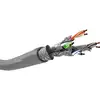 Image de Câble réseau Goobay 96095 Cat6a S/FTP 305 m LSZH Gris