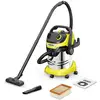 Image de Aspirateur Poussière et Eau Karcher WD 5 S V-25/5/22 1100W Inox 25L Usage Professionnel