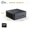 Image de Mini PC CSL VenomBox 8845HS AMD Ryzen 7 8845HS 64GB 2TB SSD Radeon 780M Windows 11 Pro HDMI VESA