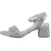Image de Sandales à talon pailleté femme Buffalo Rainelle 36
