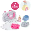 Image de Coffret accessoires à langer floral pour poupée Corolle TU