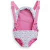 Image de Porte-bébé Corolle Floral 36-42 cm Tirants Ajustables Rose