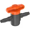 Image de Valve Gardena 13217-20 pour système eau froide Installation simplifiée Noir Orange