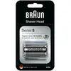 Image de Tête de rasage Braun Series 8 Cassette 83M argent pour rasoir Series 8