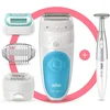 Image de Épilateur Électrique Braun Silk-épil 5-810 sans Fil 2 Vitesses 5 Accessoires Wet & Dry