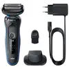 Image de Rasoir pour Visage Braun 51-B1200S Series 5 Sans Fil 50min Sec et Mouillé 3 Lames Charge Rapide