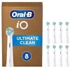 Image de Brossette Dentaire Oral-B iO Ultimate Clean Blanc 8 Unités Nettoyage en profondeur